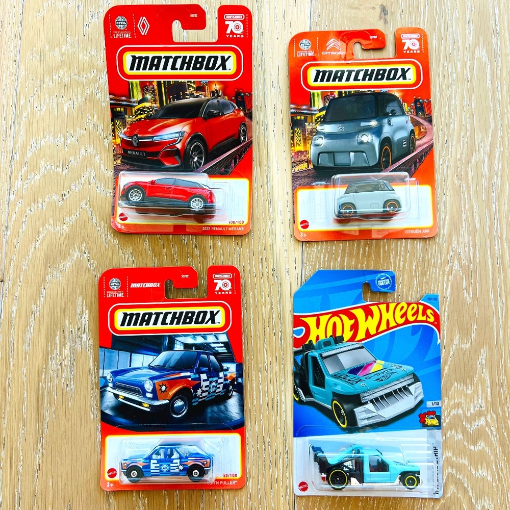 Matchbox And Hotwheel Cars NEW